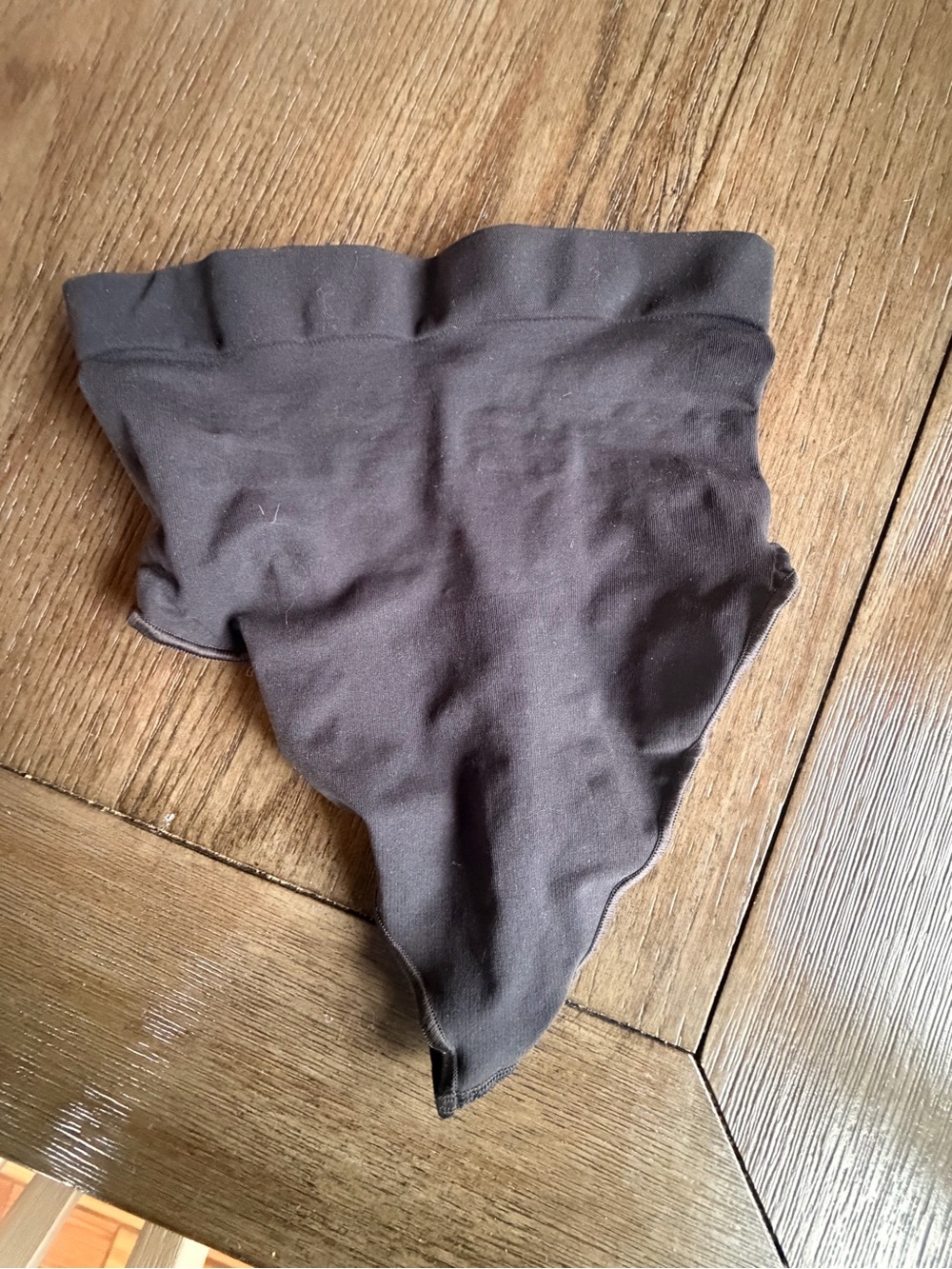 SKIMS High-Waist Shapewear Thong in Black
